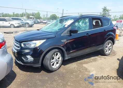 2018 Ford Escape Se из США, поврежденный, VIN 1FMCU0GD0JUB08098